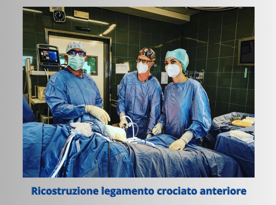 ricostruzione legamento crociato anteriore Dr Gabriele Bernardi